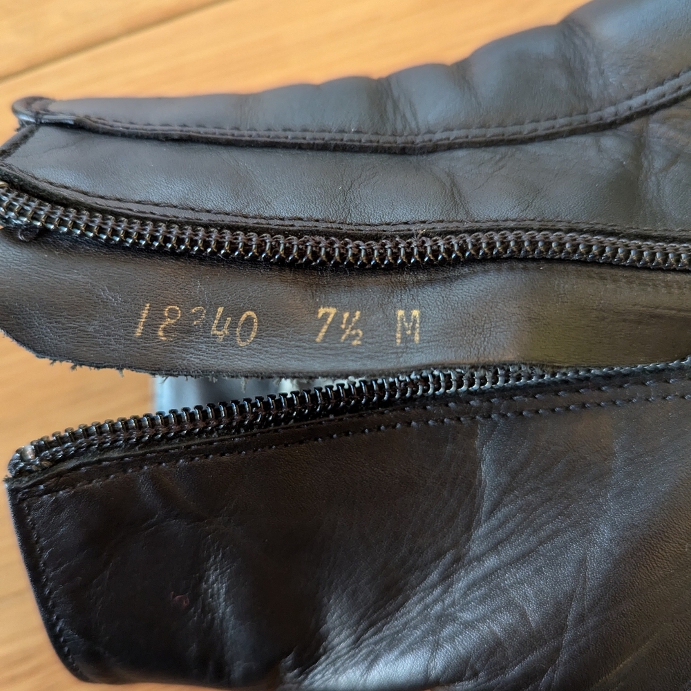 La Canadienne Leather Ankle Boot Size 7.5 - Picture 7 of 8